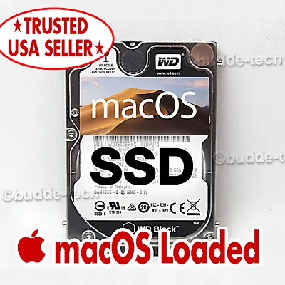 Macbook Pro Hard Drive Solid State SSD 2.5  512GB OS LION 10.7 A1181 A1211 A1176 • $110.47