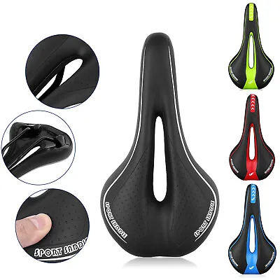 Comfort Bike Seat Gel Bicycle Saddle Replacement Soft Padded For Mountain Bike • $12.99