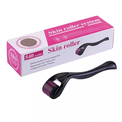$6.84 • Buy Derma Roller 540 Titanium Micro-needle Cosmetic Needling For Skin Care 0.2-2mm