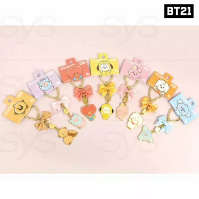 BTS BT21 Official Authentic Goods BURABURA Key Chain By SOLOMON + Tracking Num • $26.09