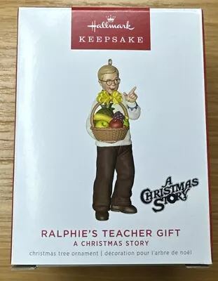 HALLMARK 2022 Ralphie’s Teacher Gift A CHRISTMAS STORY Ornament New In Box • $7.99