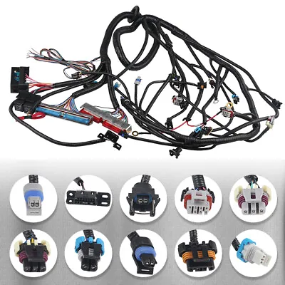 T56 DBC LS1 Wiring Harness Standalone Vortec Drive By Cable EV1 Fuel Injectors • $129.99