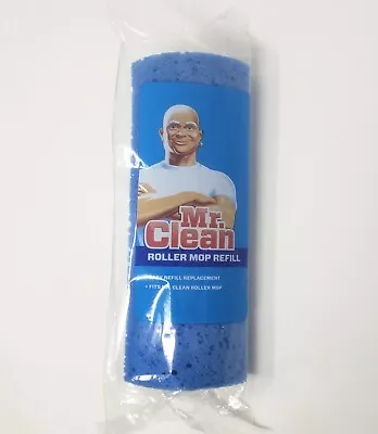 Mr Clean Roller Mop Refill Classic Blue Absorbent Sponge - NIP • $10.95