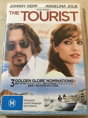 The Tourist (DVD 2010) Region 4 Johnny Depp Very Good Condition Free Postage • $5