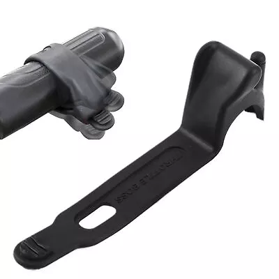 Motorcycle Black Throttle Assist Booster Grip Wrist Cruise Control Rest Aid Clip • $7.63