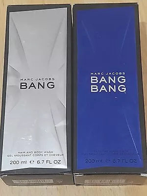 Marc Jacobs Bang And Bang Bang Hair Body Wash Perfumed 200ml Each • £40