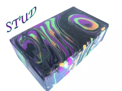 £4.90 • Buy VK Soap For Men STUD Great Gift Present Vegan Soap With Charcoal Gift For Him🎁 