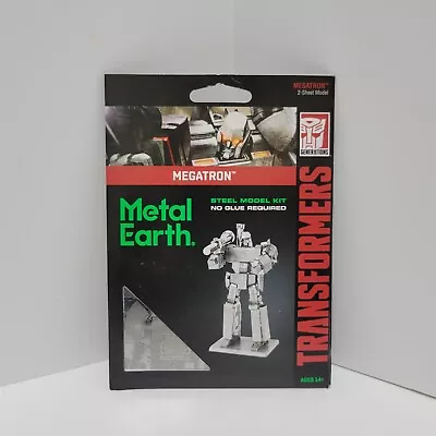 Fascinations Metal Earth 3D Steel Model Kit Transformers Generations Megatron • $4.50