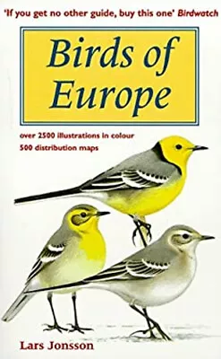 Birds Of Europe With North Africa A Paperback Lars Jonsson • £4.73