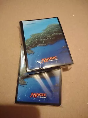  Magic The Gathering Mana Island 100 Ultra PRO Deck Protector Sleeves  • $9.95