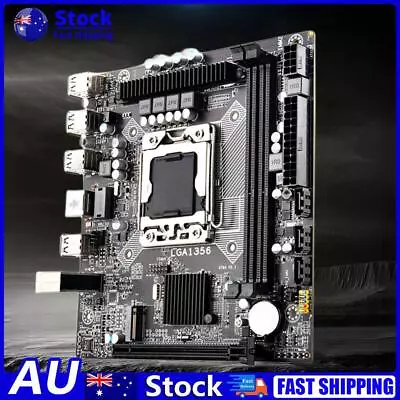 AU X79A V2 Motherboard 3 SATA2.0 M-ATX 64GB LGA1356 2 DDR3 Computer Motherboard • $56.51