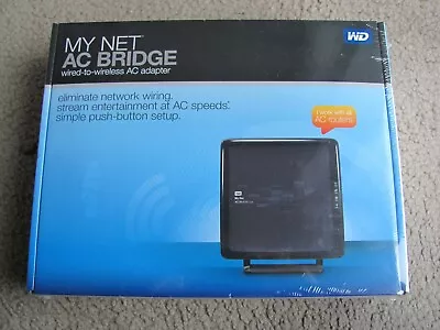 Brand New WD My Net AC Bridge 4-Port Gigabit WDBMRD0000NBL-HESN • $79.98