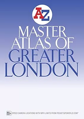 Master Atlas Of Greater London By Geographers A-Z Map Company Paperback Book The • £15.99