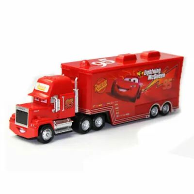 Disney Pixar Cars Lightning McQueen Mack Truck 1:55 Diecast Toys Car Loose Gift • $12.99