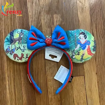Disney 100 Decades Authentic 2023 Snow White Minnie Mouse Ear Headband • $18.89