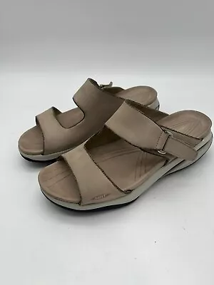 MBT Leather Slip On Sandals #400268-124 Womens SZ-7 • $35