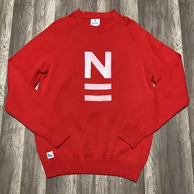 Hillflint Varsity Sweater Men's Extra Large Red Raglan The New School NYC • $15