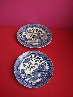 2 Blue Dishes Made In Japan • $22