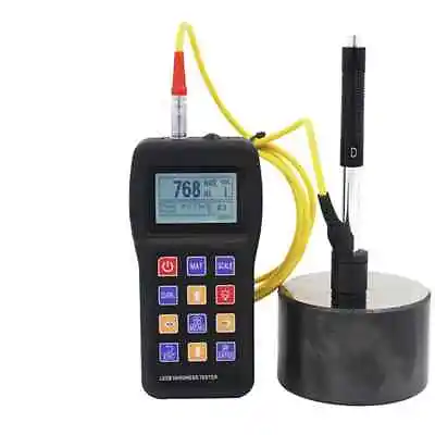 Portable Leeb Hardness Tester Meter Metal Hardness Gauge Durometer Calibration • £169.99