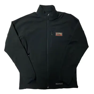 Marmot Jacket Mens Large Black Softshell M3 Flex All Weather • $17.95