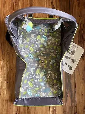 Eddie Bauer Travel Bassinet Infant Baby Travel Bed Changing Pad Folds Into Bag • $16.80