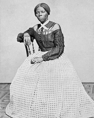 $5.99 • Buy Civil Rights Activist HARRIET TUBMAN Glossy 8x10 Photo Historical Vintage Print