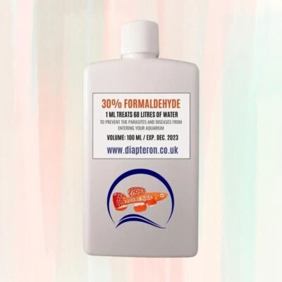 £7.99 • Buy 30% Formaldehyde | Treats 6800 Litres Of Water | Fish Medicine | 100 Ml