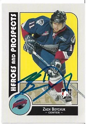 2008-09 Heroes & Prospects #83 Zach Boychuk IP Autograph *BUY 2 GET 1 FREE* • $4.20