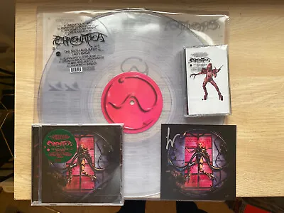 LADY GAGA CHROMATICA Clear Vinyl Album & 1 Cassette & Cd AUTOGRAPHED Signed! • £37