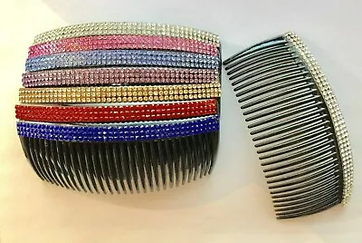 Hair Comb 28 Teeth Rhinestone Comb Pin Clip Bridal Hair Combs Accessory  • £3.99