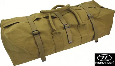 Combat Military Army Rope Handle Canvas Tool Equipment Kit Bag Surplus Green New • £219.99