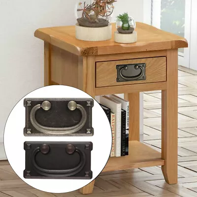 £6.94 • Buy 4X Rustic Iron Chest Drawer Door Handles Knobs Wardrobe Kitchen Cupboard Cabinet