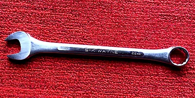 Vintage S K Wayne 8322 COMBINATION WRENCH 22mm 12 POINT USA NICE SHAPE • $17.99