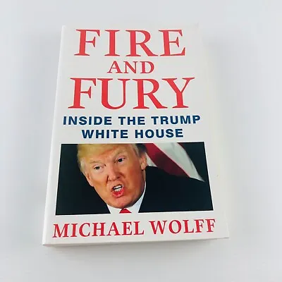 $4 • Buy Fire And Fury By Michael Wolff History Large Paperback Book