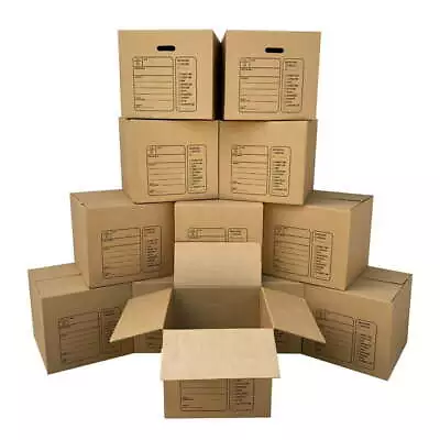 UBoxes 12 Premium Medium Moving Boxes 18 X18 X16  Cardboard Box • $39