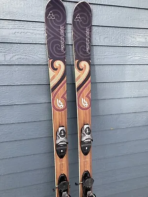 $150 • Buy 176 Cm FISCHER WATEA 84 Partial Twin-Tip All Mountain Skis W/Look Fx12 Bindings