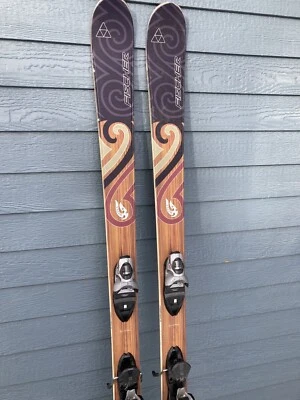 $150 • Buy 176 Cm FISCHER WATEA 84 Partial Twin-Tip All Mountain Skis W/Look Fx12 Bindings