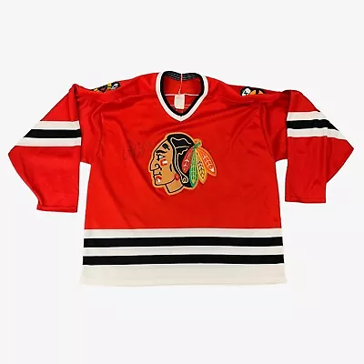 Vintage CCM Chicago Blackhawks Jersey Mens XL Jeremy Roenick Sewn Stitched *READ • $149.94