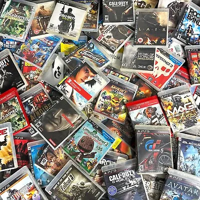 You Pick! - PlayStation 3 PS3 Games In Cases Lot - Great Prices - Tested Working • $4