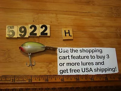 U5922 H Arbogast Mud Bug Smallest Size One Hook  Minnow Fishing Lure • $12.95