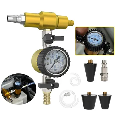 Car Radiator Pressure Tester Coolant Vacuum Refill Kit Cooling System Leak Test  • $54.99