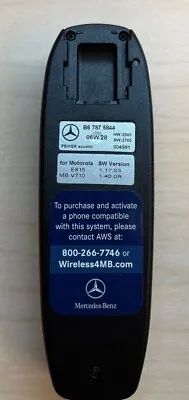 Mercedes Peiker Acustic Mobile Cell Phone Puck Cradle Adapter Motorola • $75