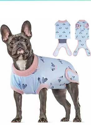 Recovery Suit For Dogs Cats After Surgery Professional Pet Clothing XS S M L XL • $4.10