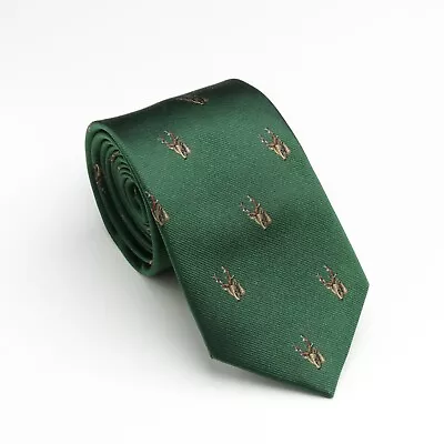 Laksen Trophy Deer Silk Tie • £19.95