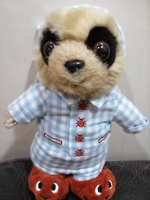 Oleg Sleepy PJ's Meerkat Official 7 Inch Plush Toy • £3