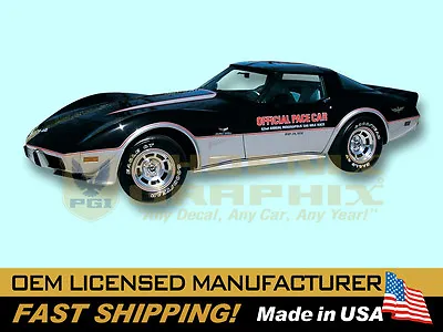 1978 Chevrolet Corvette Indy 500 Pace Car Decals Graphics Stripes Kit COMPLETE! • $369