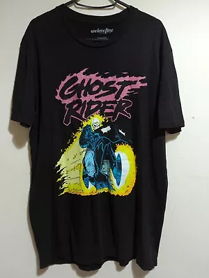 £14.99 • Buy Rare Marvel Comics Licenced Ghost Rider T-Shirt (L)