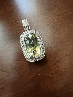 $53 • Buy Authentic David Yurman Yellow Pendant