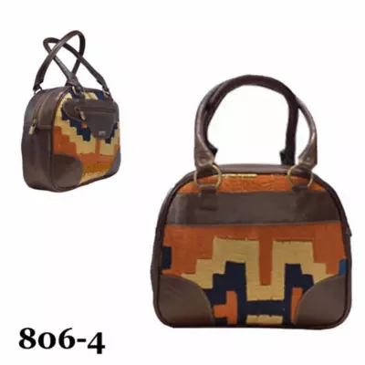 Handmade Leather And Kilim Women's Handle Bags Unique Design 806-4 • $99