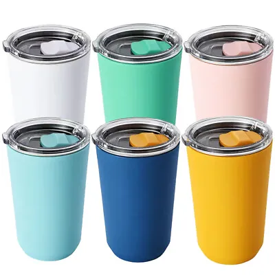 $19.13 • Buy Travel Coffee Mug Stainless Steel Double Wall Insulated Mug Tumble Cup Leakproof